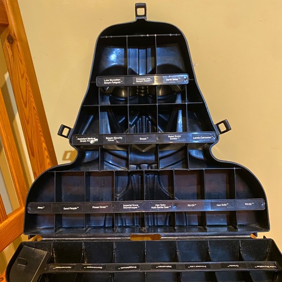 Vintage Star Wars Darth Vader Action Figure Carrying Case - Picture 3 of 6